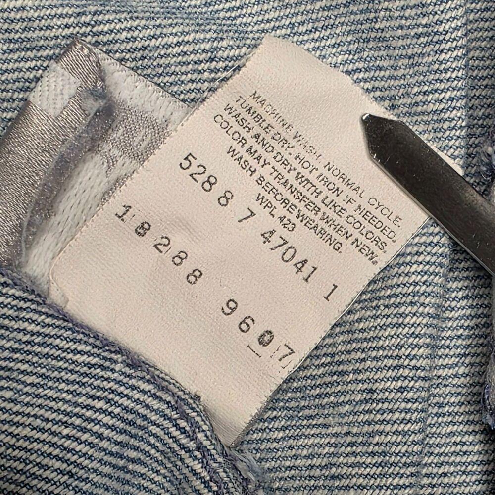 Vintage Levi’s Sportswear 80s Pleated Mom Jeans Women’s 10 Slash Pocket USA - Picture 14 of 16